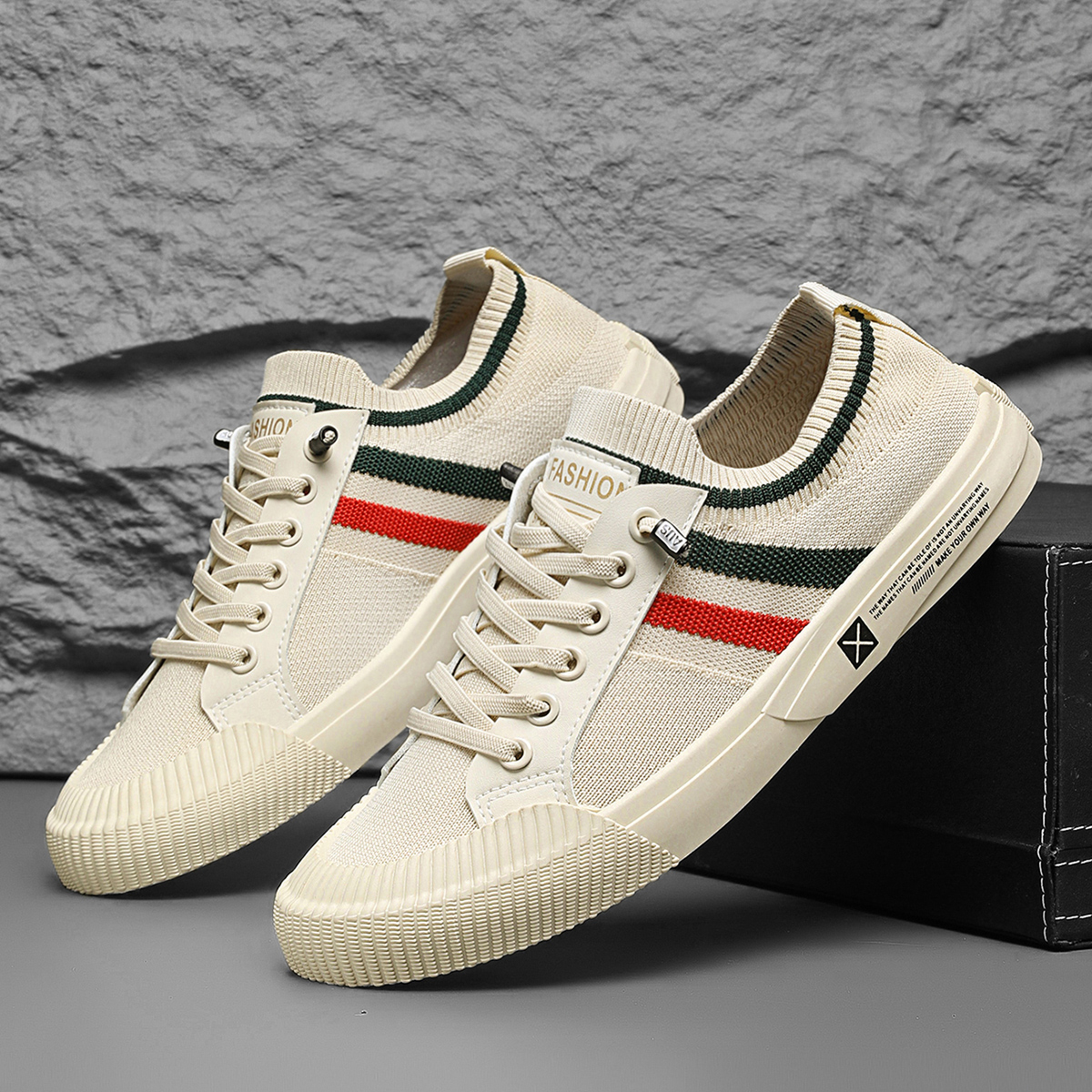 Men's Lightweight Casual Shoes - Casual Sneakers Men avaliação e preço