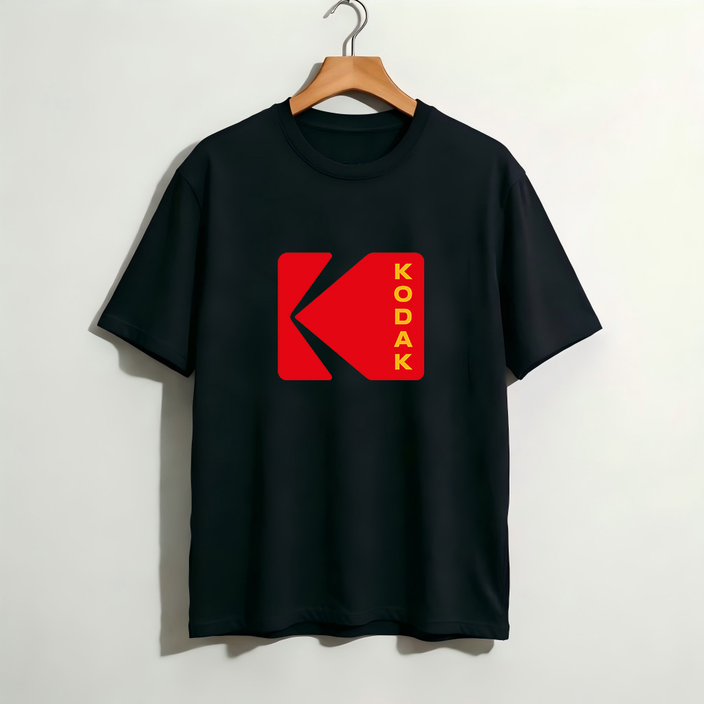 Kodak Classic Logo Graphic Bla - Men Fashion Photography avaliação e preço