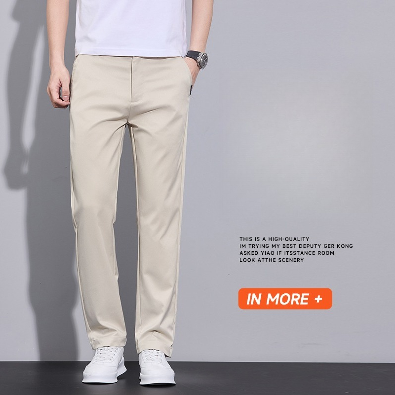 Summer Thin Men's Casual Pants - Chino Pants Men avaliação e preço