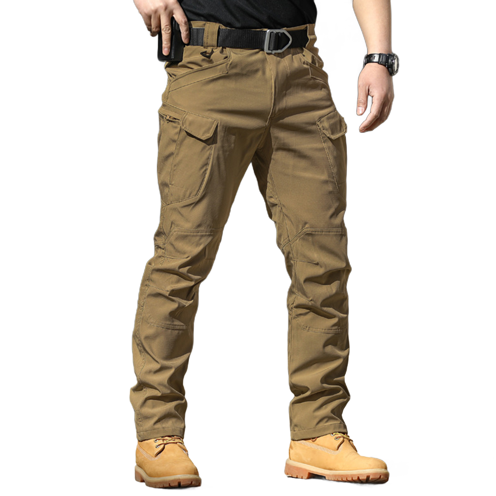 Men Camo Multi Pockets Cargo P - Cargo Jogger Pants avaliação e preço