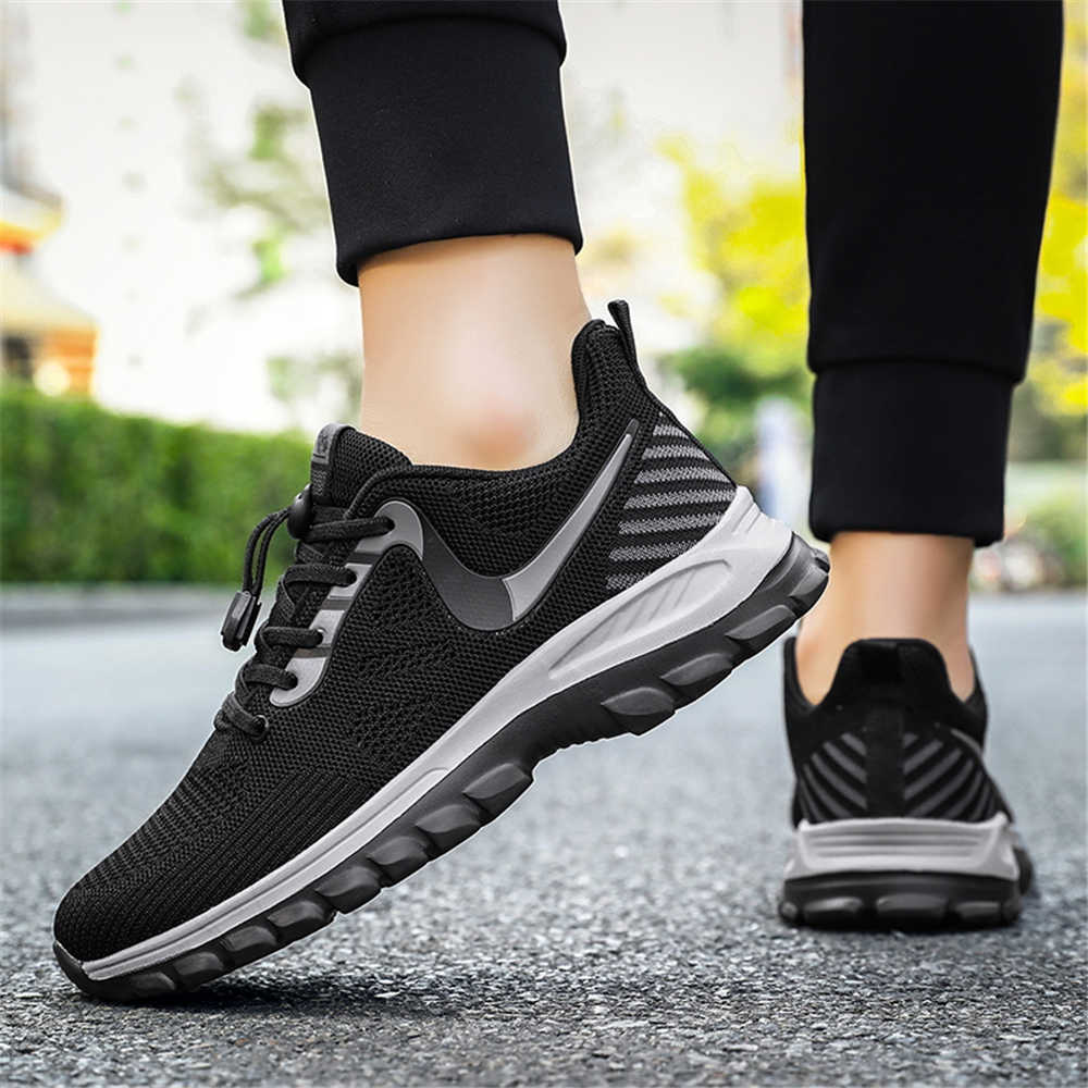 Knit Non-slip Sneakers Man 45  - Casual Sneakers Men avaliação e preço