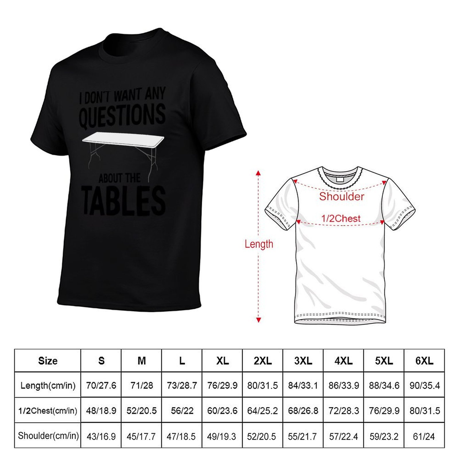 Don_t About I The Want Tables  - Men'S Fashion Questions avaliação e preço