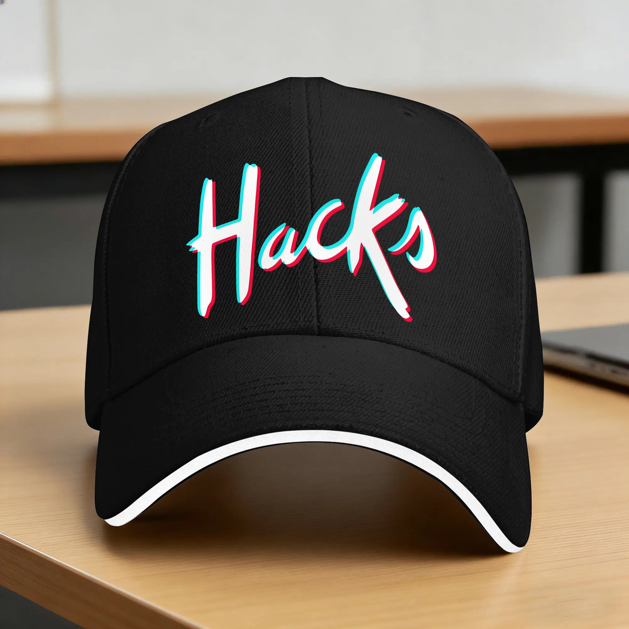 Hacks  Logo Sun Baseball Cap   - Mens Fashion Hacks avaliação e preço