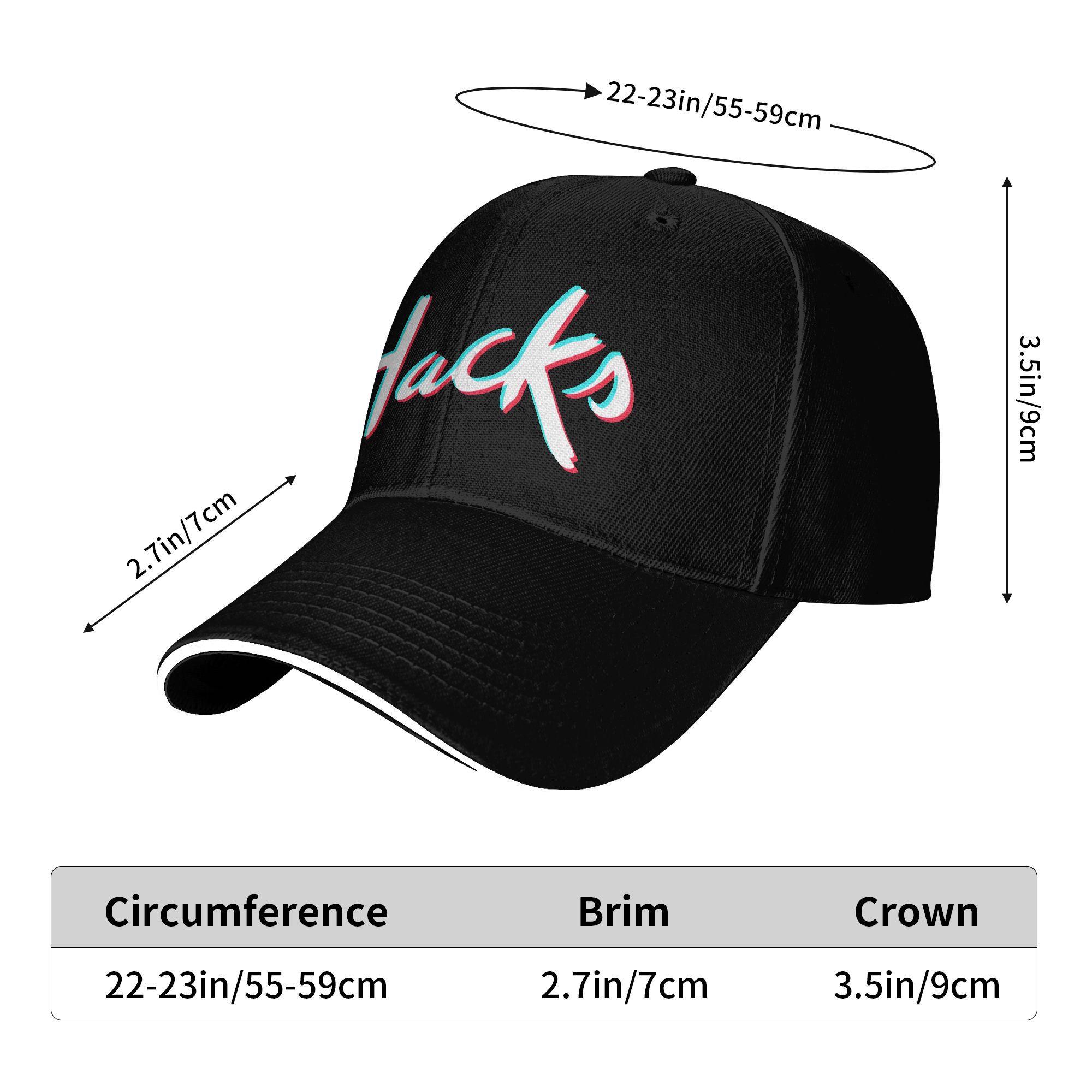 Hacks  Logo Sun Baseball Cap   - Mens Fashion Hacks avaliação e preço