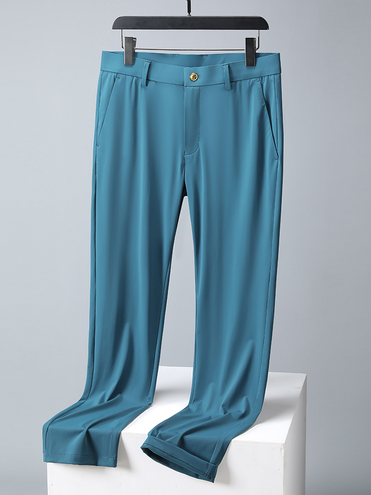 2022 New Summer Men Long Pants - Chino Pants Men avaliação e preço