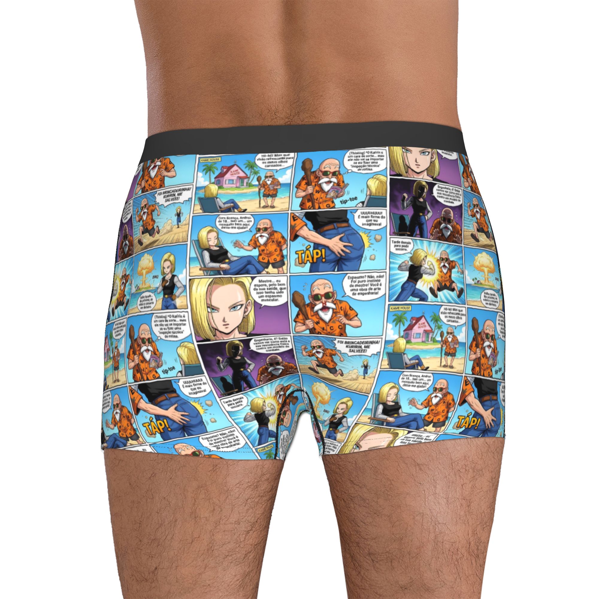 D-Dragon B-Ball Master Roshi   - Men'S Fashion Underwear avaliação e preço