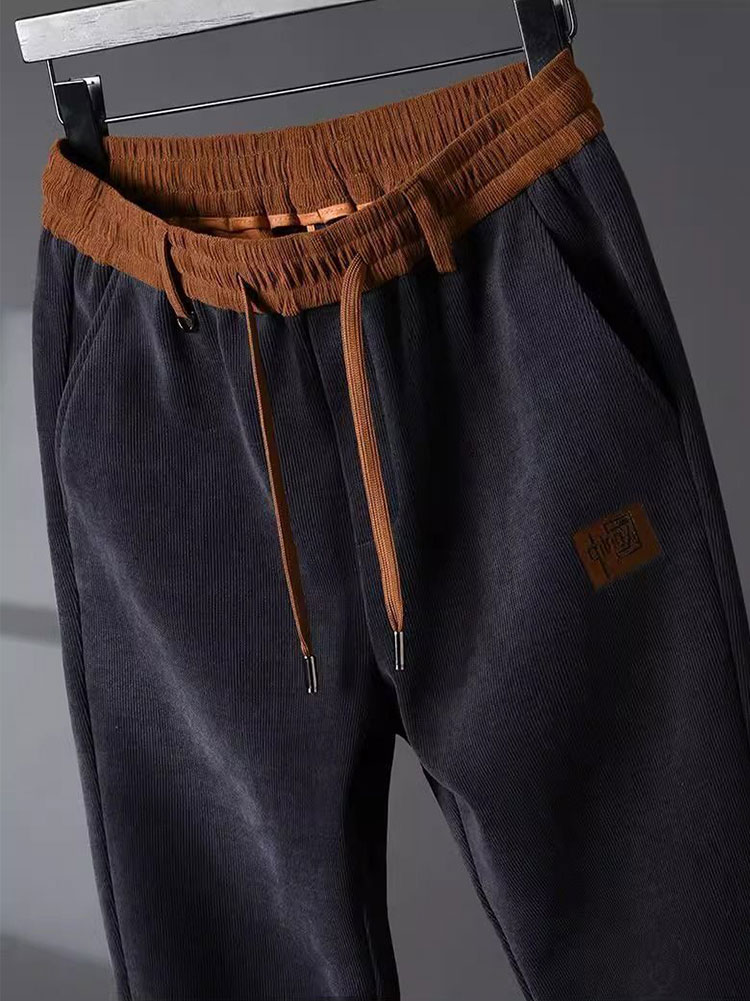 Fleece Thicken Winter Chinos T - Chino Pants Men avaliação e preço