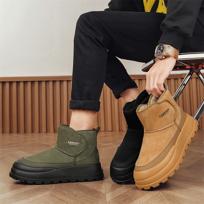 New Leather Men's Boots 2025 W - Mens Fashion Winter 2025 avaliação e preço
