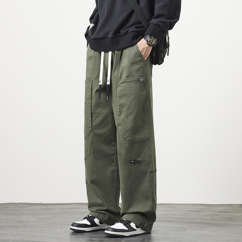 Autumn New Straight Casual Pan - Cargo Jogger Pants avaliação e preço