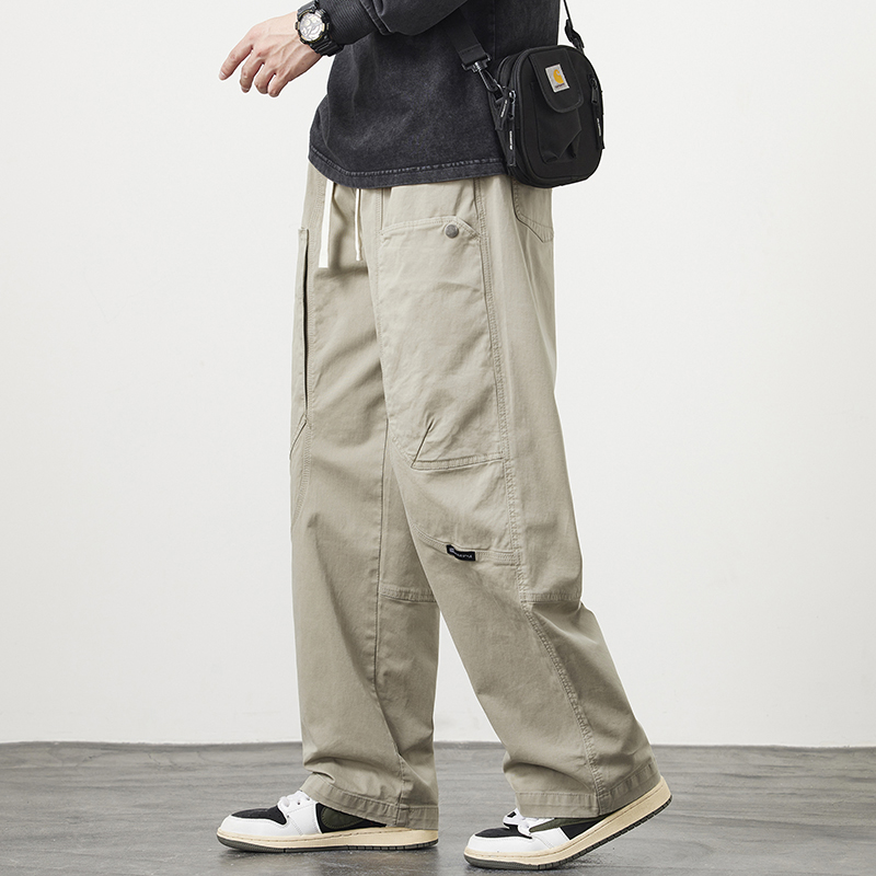 Autumn New Straight Casual Pan - Cargo Jogger Pants avaliação e preço