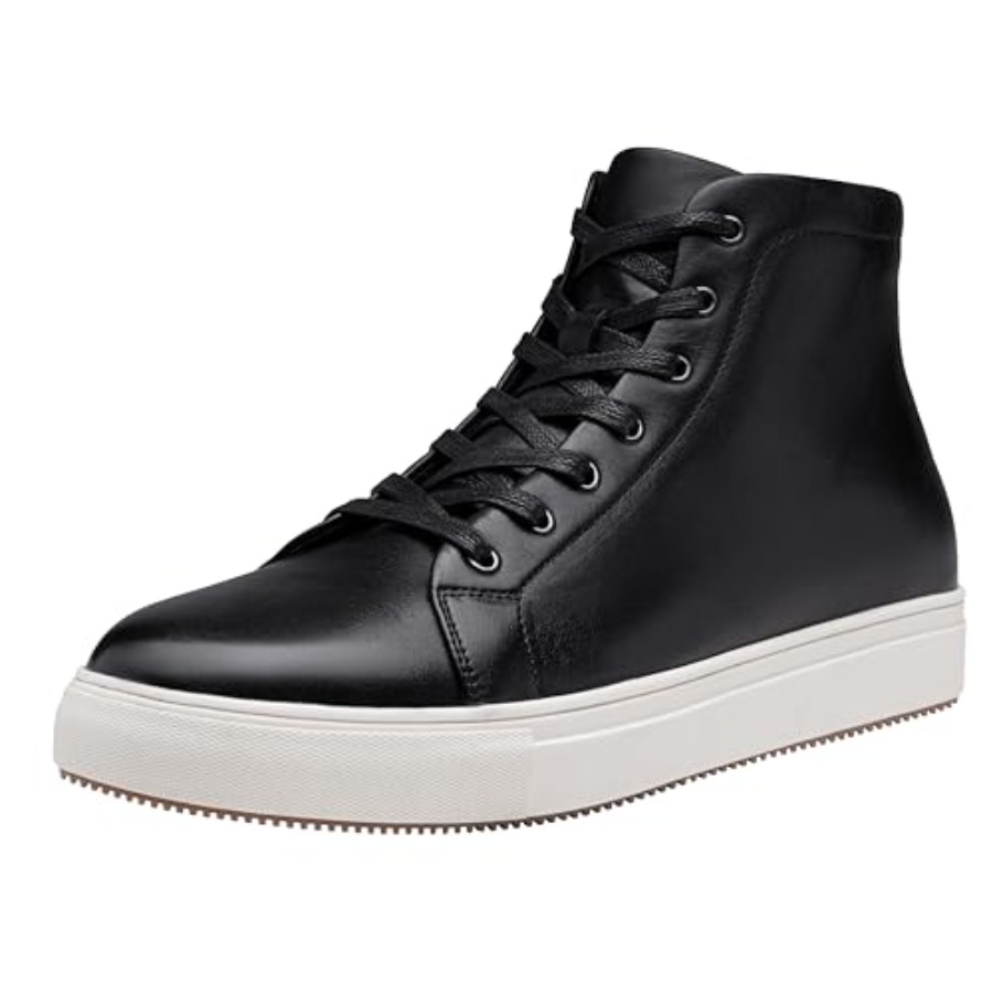 Jousen Men's Casual Shoes High - Mens Fashion Dress avaliação e preço