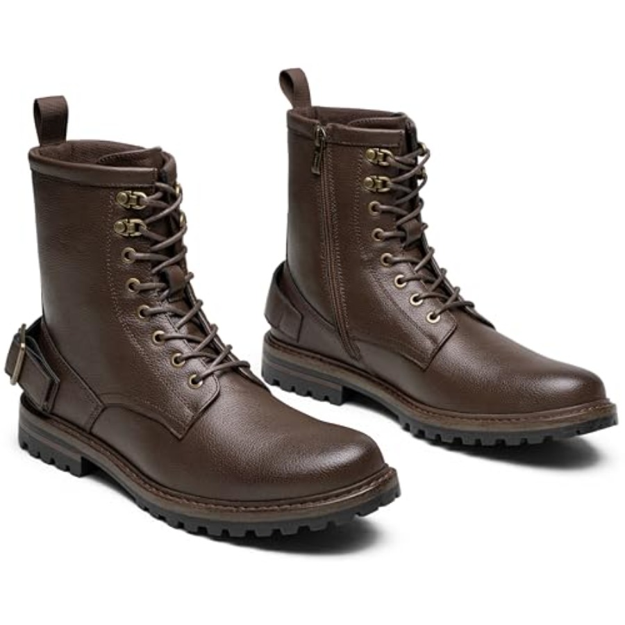 Mens Boots High Top Motorcycle - Mens Fashion Dress avaliação e preço