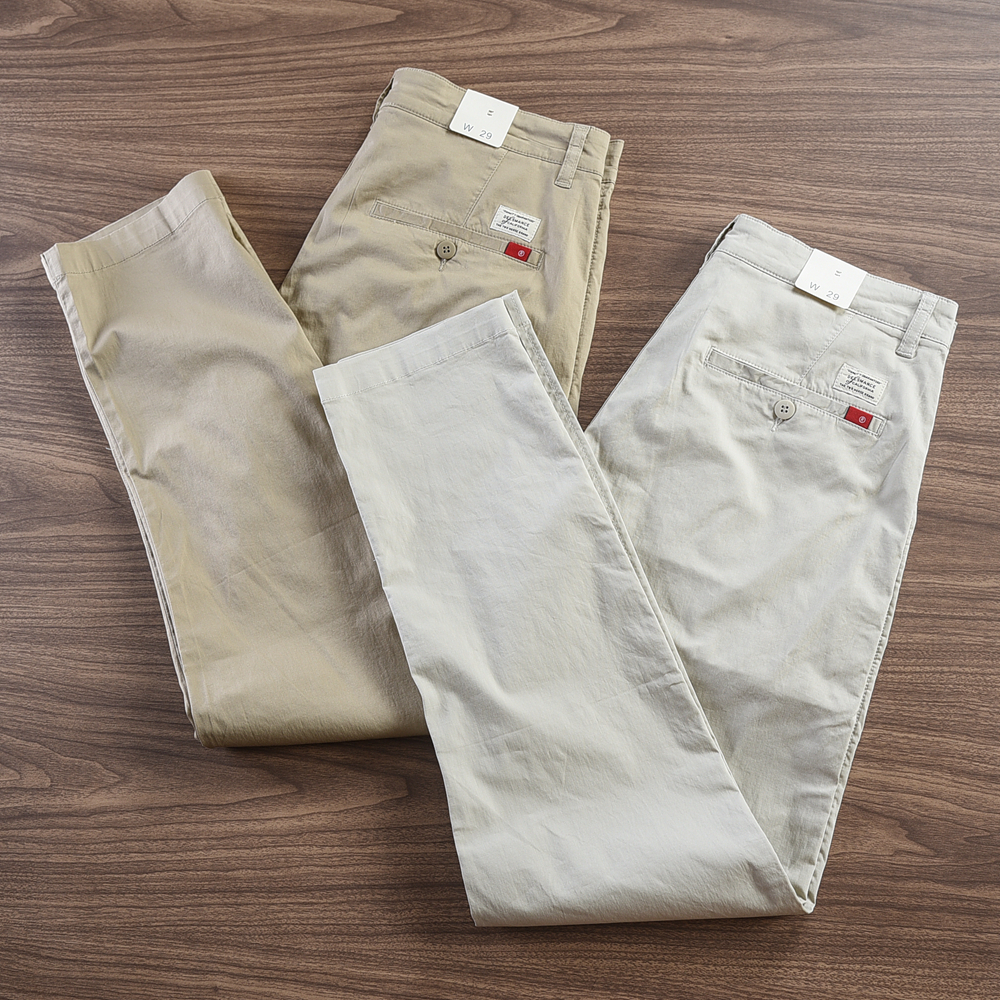 2024 Summer New American Retro - Chino Pants Men avaliação e preço