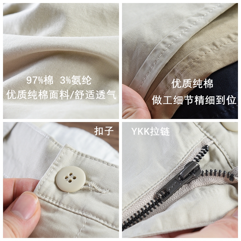 2024 Summer New American Retro - Chino Pants Men avaliação e preço