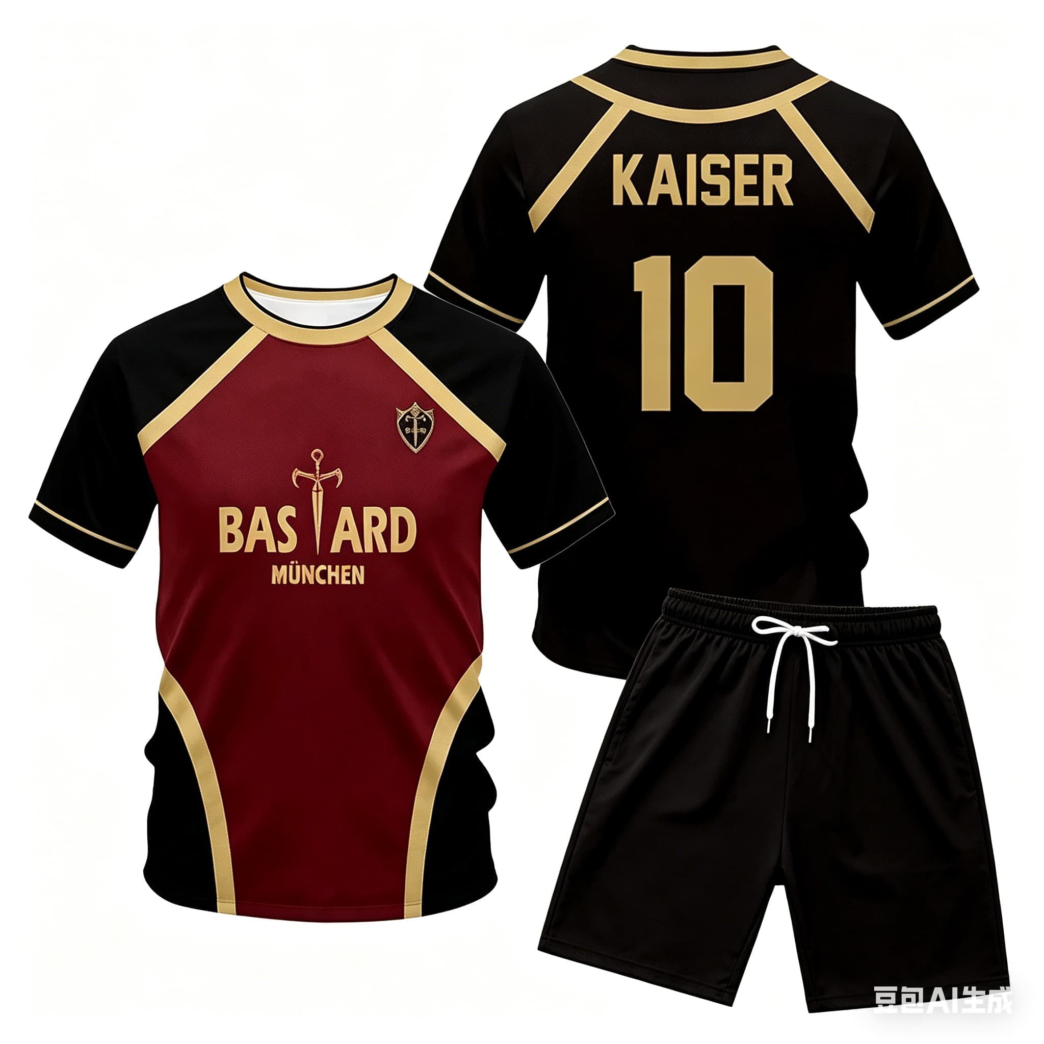 Anime Kaiser Jersey Set Japane - Mens Fashion Trend avaliação e preço