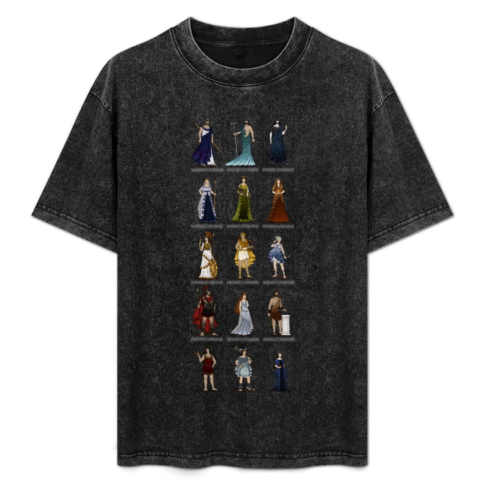 Gods of Ancient Greece T-Shirt - Men'S Fashion Greece avaliação e preço