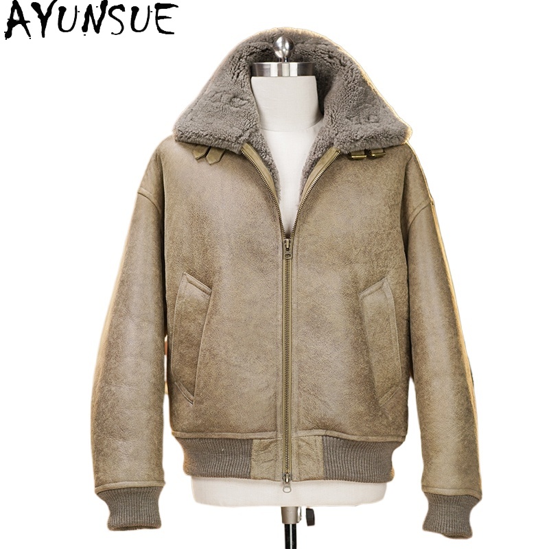 AYUNSUE High-end Natural Fur C - Mens Fashion Winter 2025 avaliação e preço