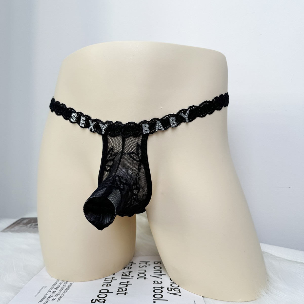 New Custom Thongs Men Name Pan - Men'S Fashion Underwear avaliação e preço