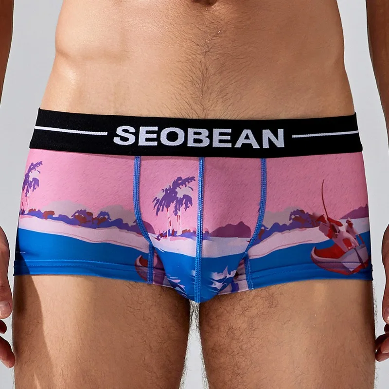New men's boxers trendy brand  - Men'S Fashion Underwear Brands avaliação e preço