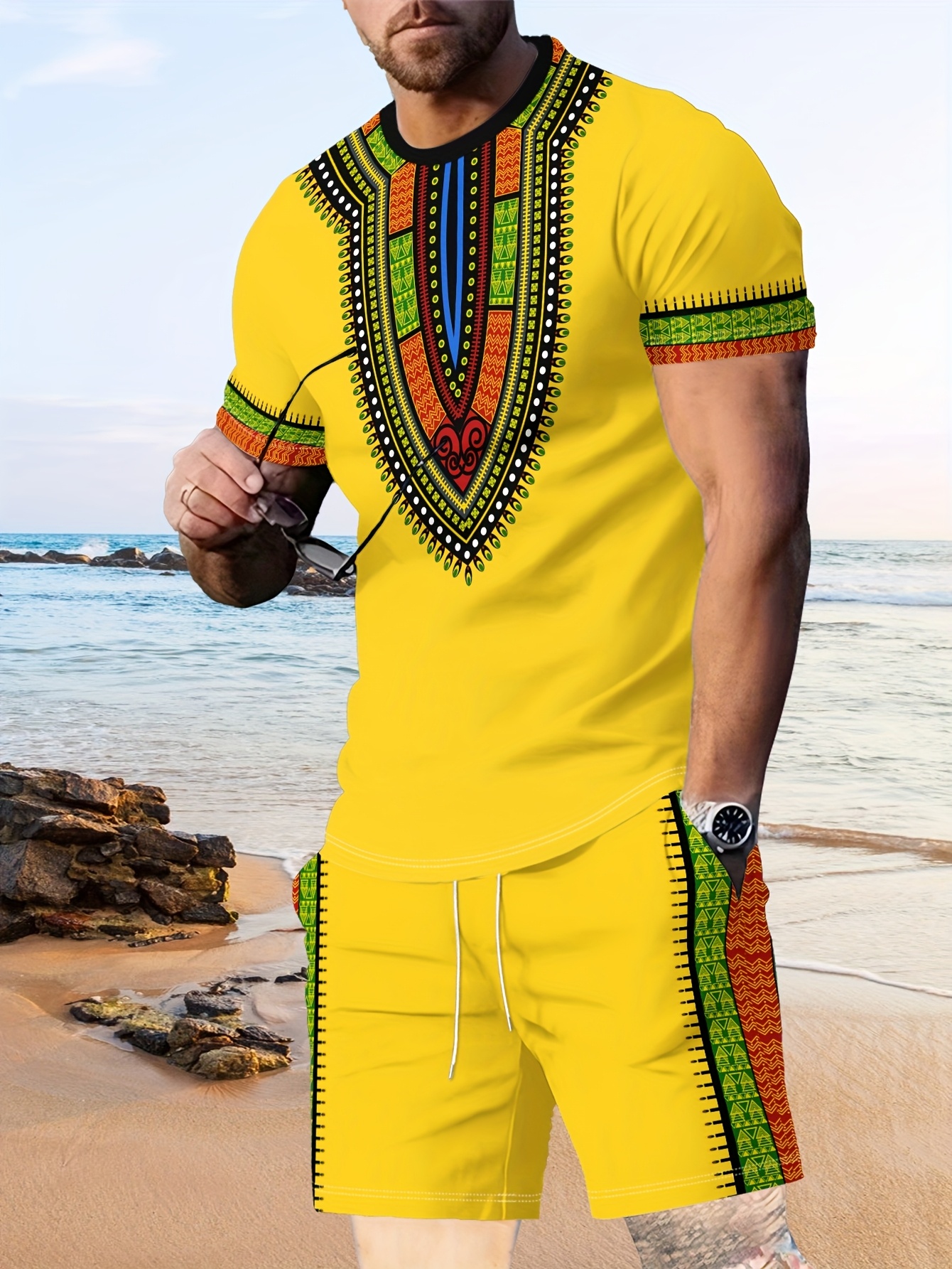 New Men's Suits African Dashik - Men'S Fashion Advice avaliação e preço