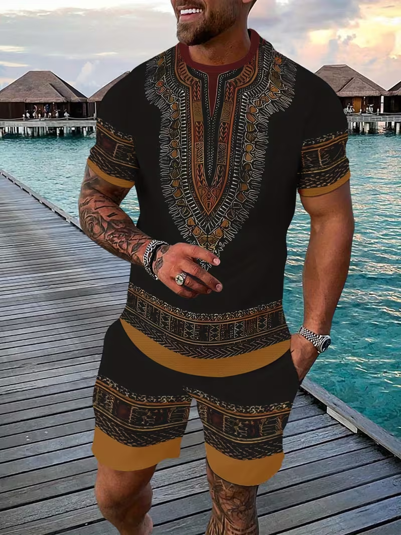 New Men's Suits African Dashik - Men'S Fashion Advice avaliação e preço