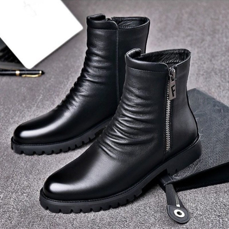 High Quality Men's High Top Bo - Mens Fashion Dress avaliação e preço