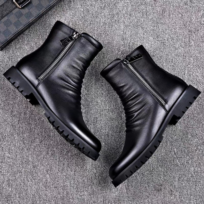 High Quality Men's High Top Bo - Mens Fashion Dress avaliação e preço