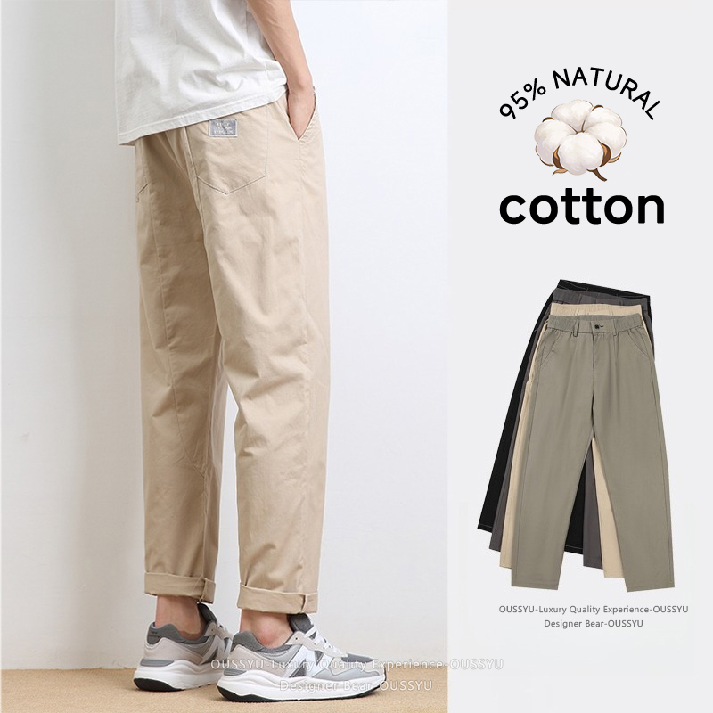 Brand Clothing Summer 95%Cotto - Chino Pants Men avaliação e preço