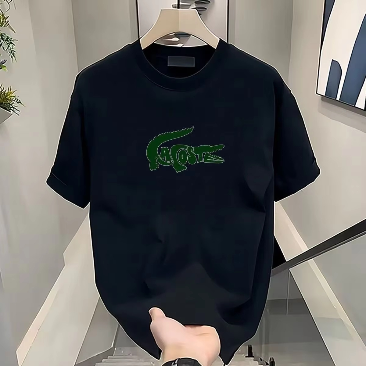 Pure Cotton Short-sleeved T-sh - Men'S Fashion For 60 Year Old avaliação e preço