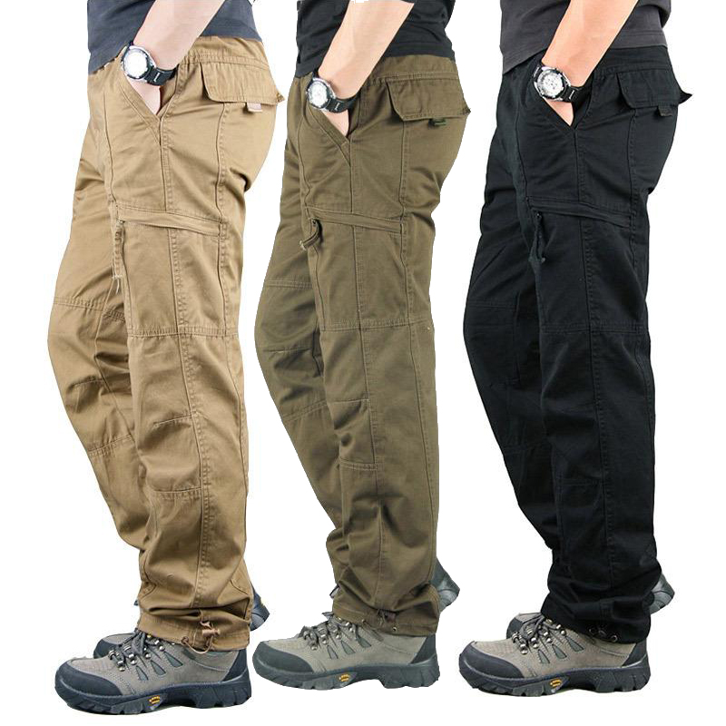 Mens Cargo Work Pants Ripstop  - Cargo Jogger Pants avaliação e preço