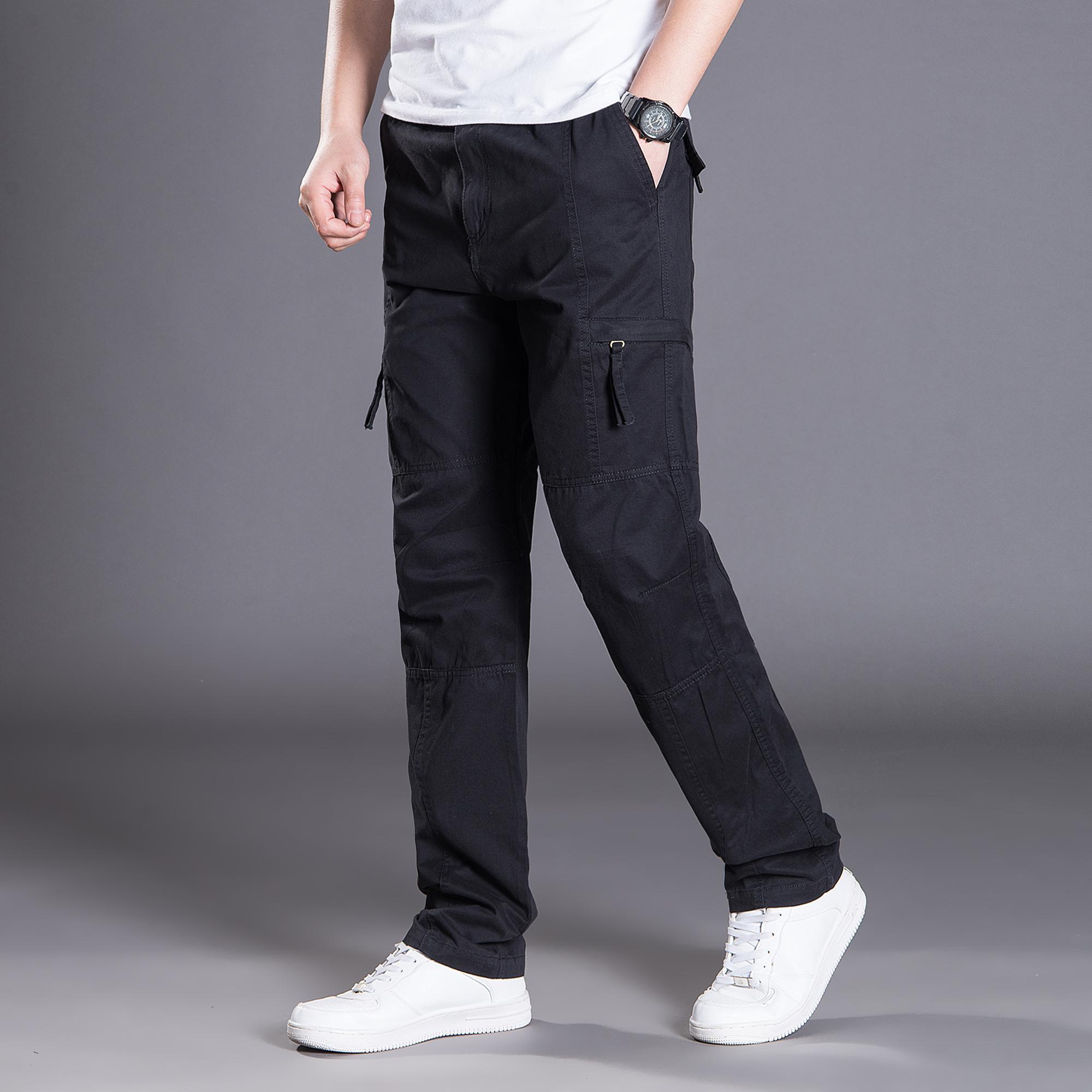 Mens Cargo Work Pants Ripstop  - Cargo Jogger Pants avaliação e preço