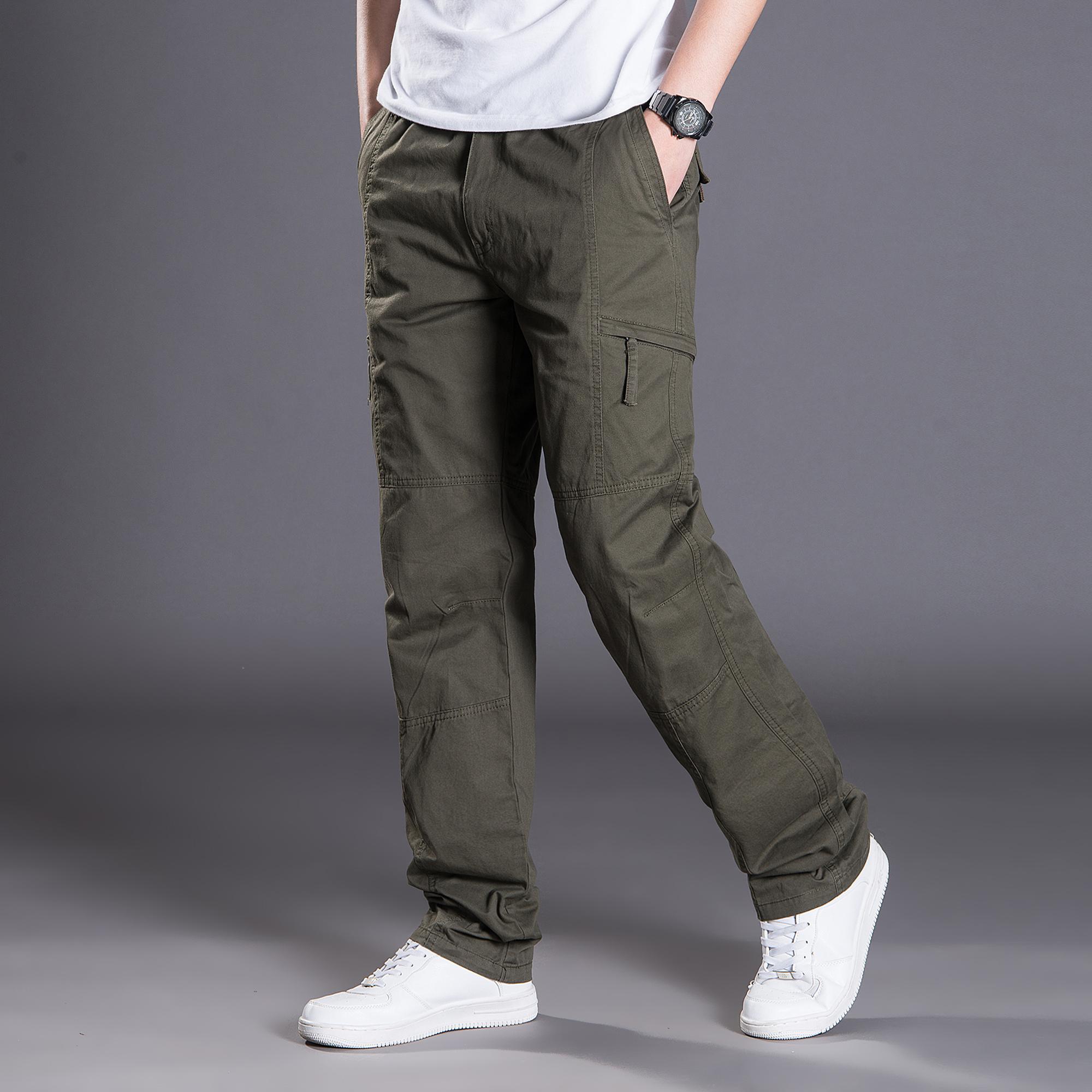 Mens Cargo Work Pants Ripstop  - Cargo Jogger Pants avaliação e preço