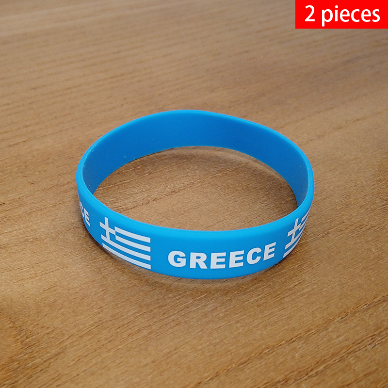 2pcs Greece National Flag Wris - Men'S Fashion Greece avaliação e preço