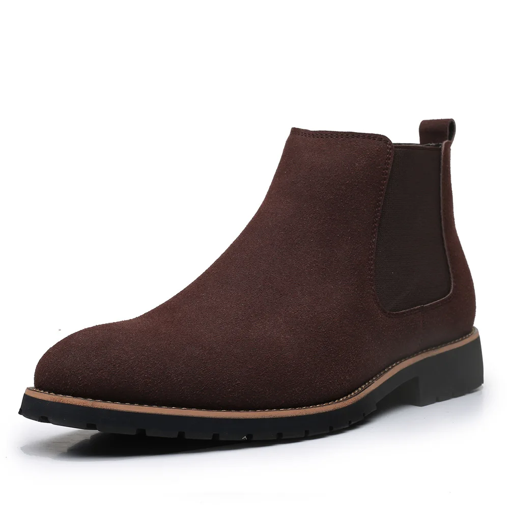 Men Ankle Boots British Style  - Mens Fashion Winter 2025 avaliação e preço