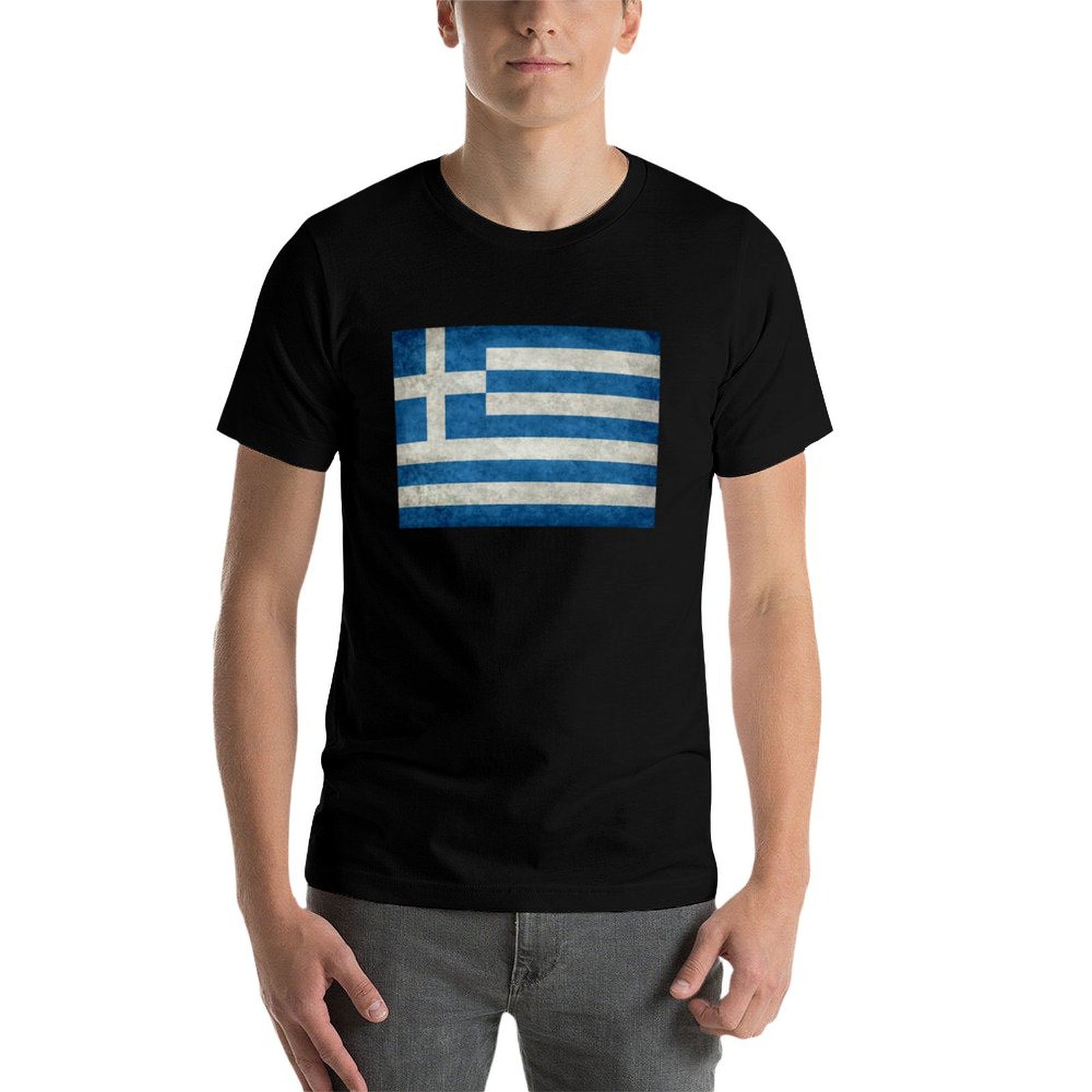Flag of Greece - Retro vintage - Men'S Fashion Greece avaliação e preço