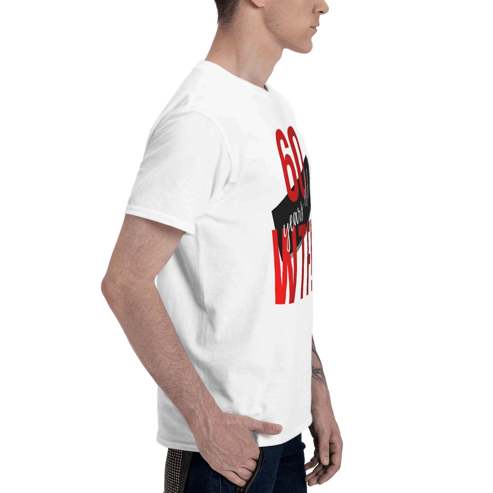 60 Years Old WTF Men's T Shirt - Men'S Fashion For 60 Year Old avaliação e preço