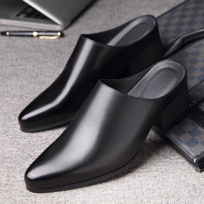 Pointed Men's Sandals Business - Mens Fashion Dress avaliação e preço