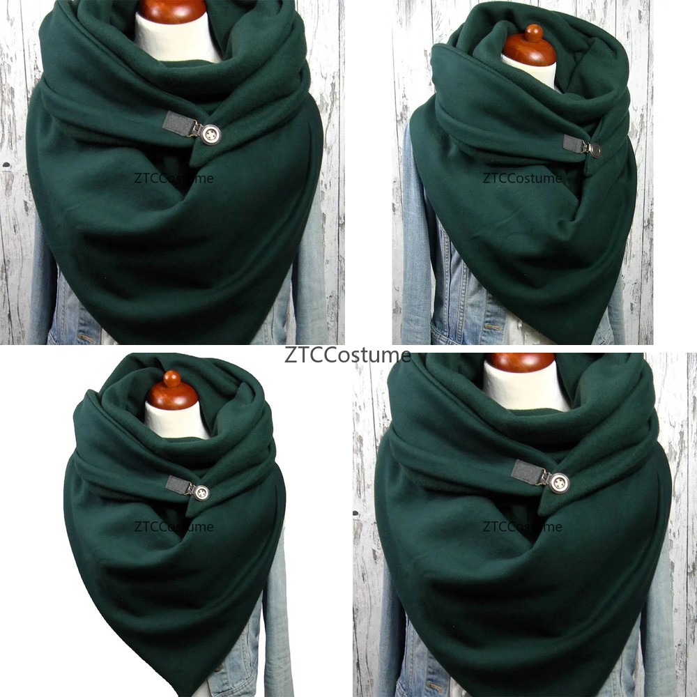 Cosplay Unisex Cotton Tube Sca - Mens Fashion Poncho avaliação e preço