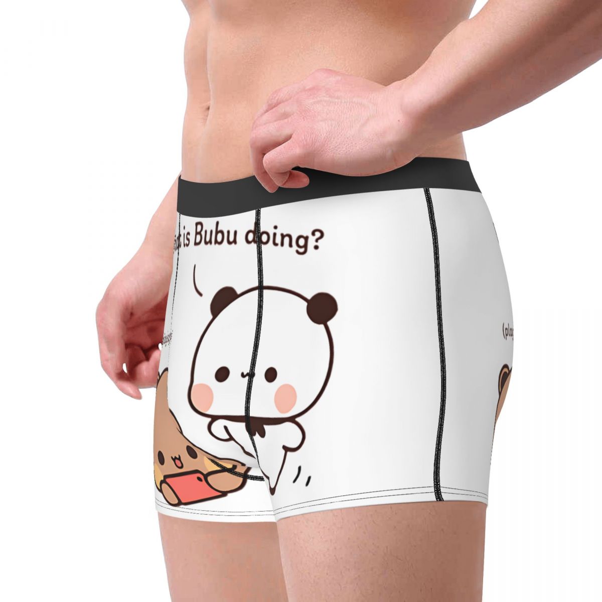 Cool Bubu Dudu Panda And Brown - Men'S Fashion Underwear avaliação e preço