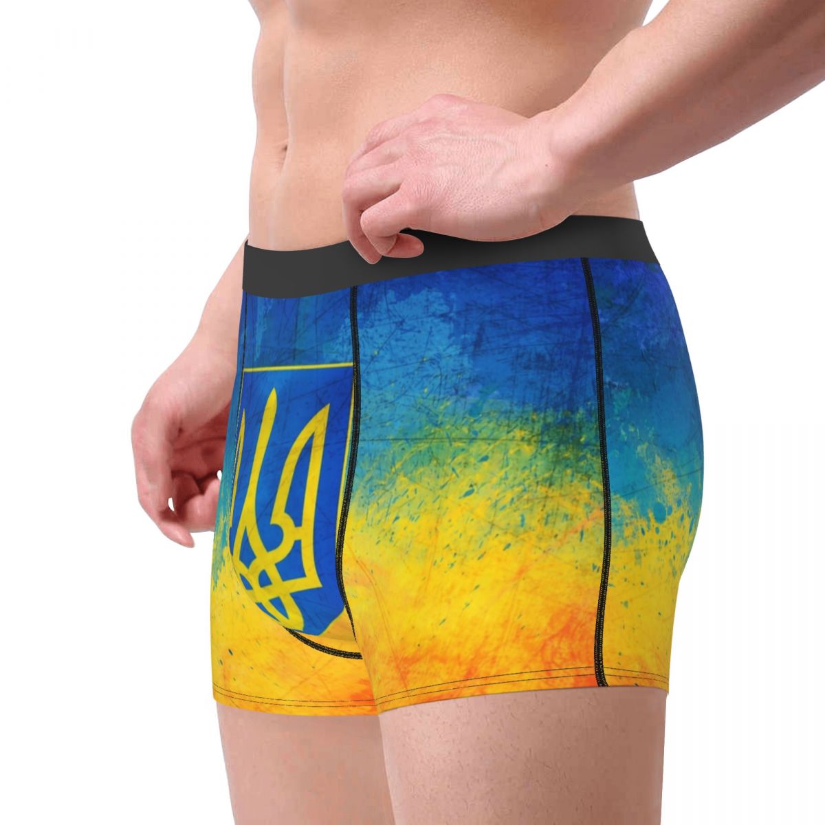 Male Fashion Flag Of Ukraine U - Men'S Fashion Underwear avaliação e preço