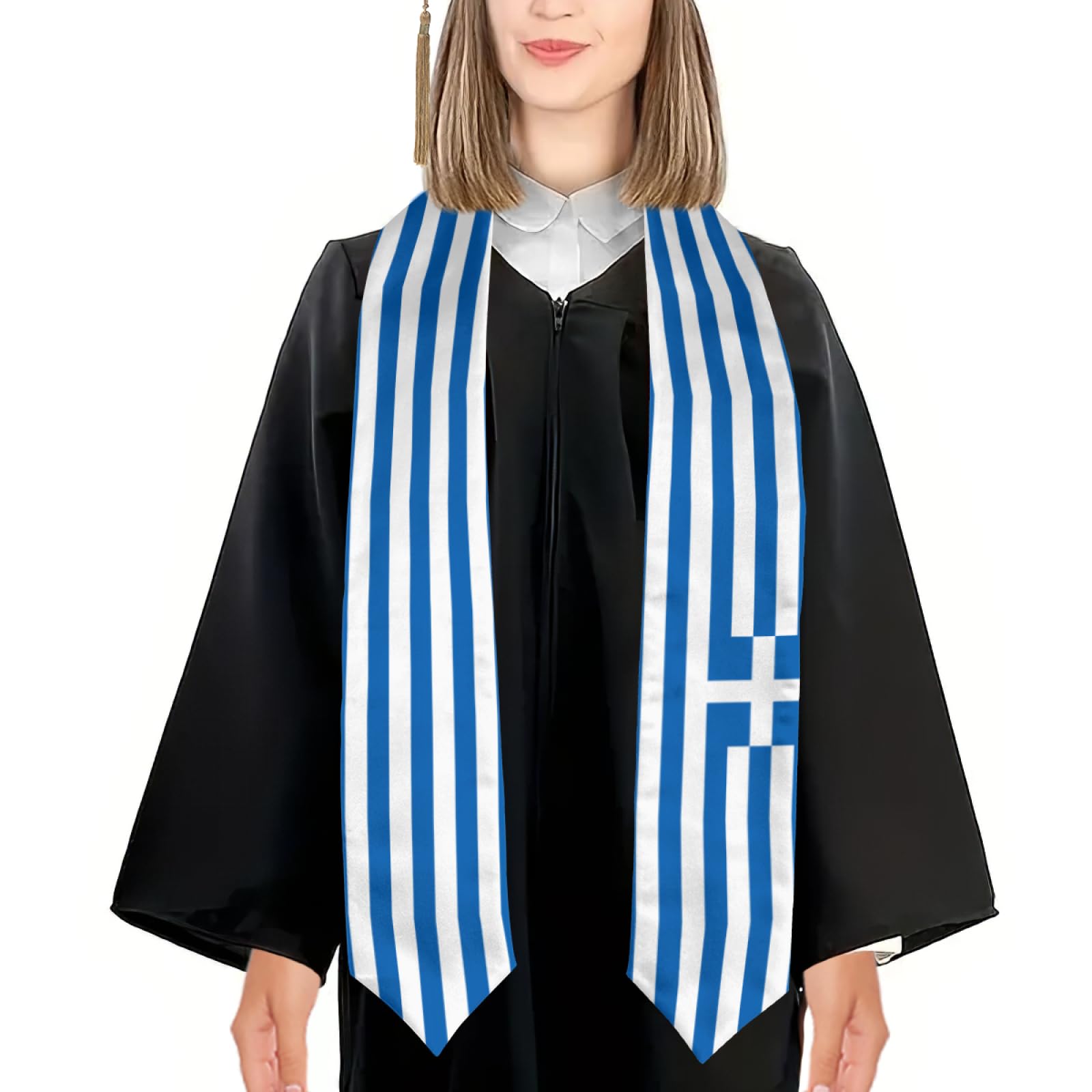 2025 Greece Flag Greek Graduat - Men'S Fashion Greece avaliação e preço