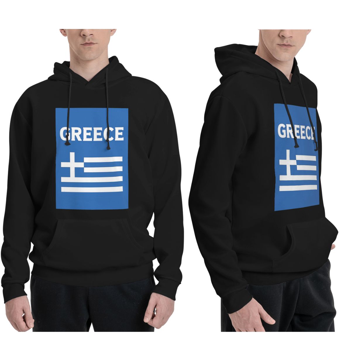 Greece Greek Flag Hoodies Men  - Men'S Fashion Greece avaliação e preço