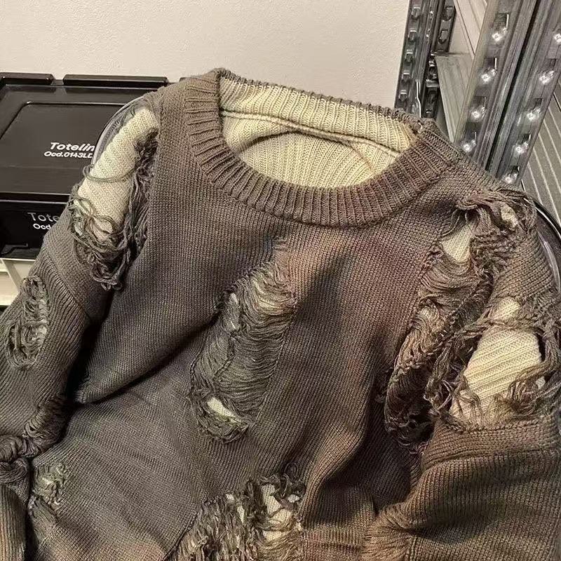 2023 Autumn Winter New Vintage - Men'S Fashion Zip Sweater avaliação e preço