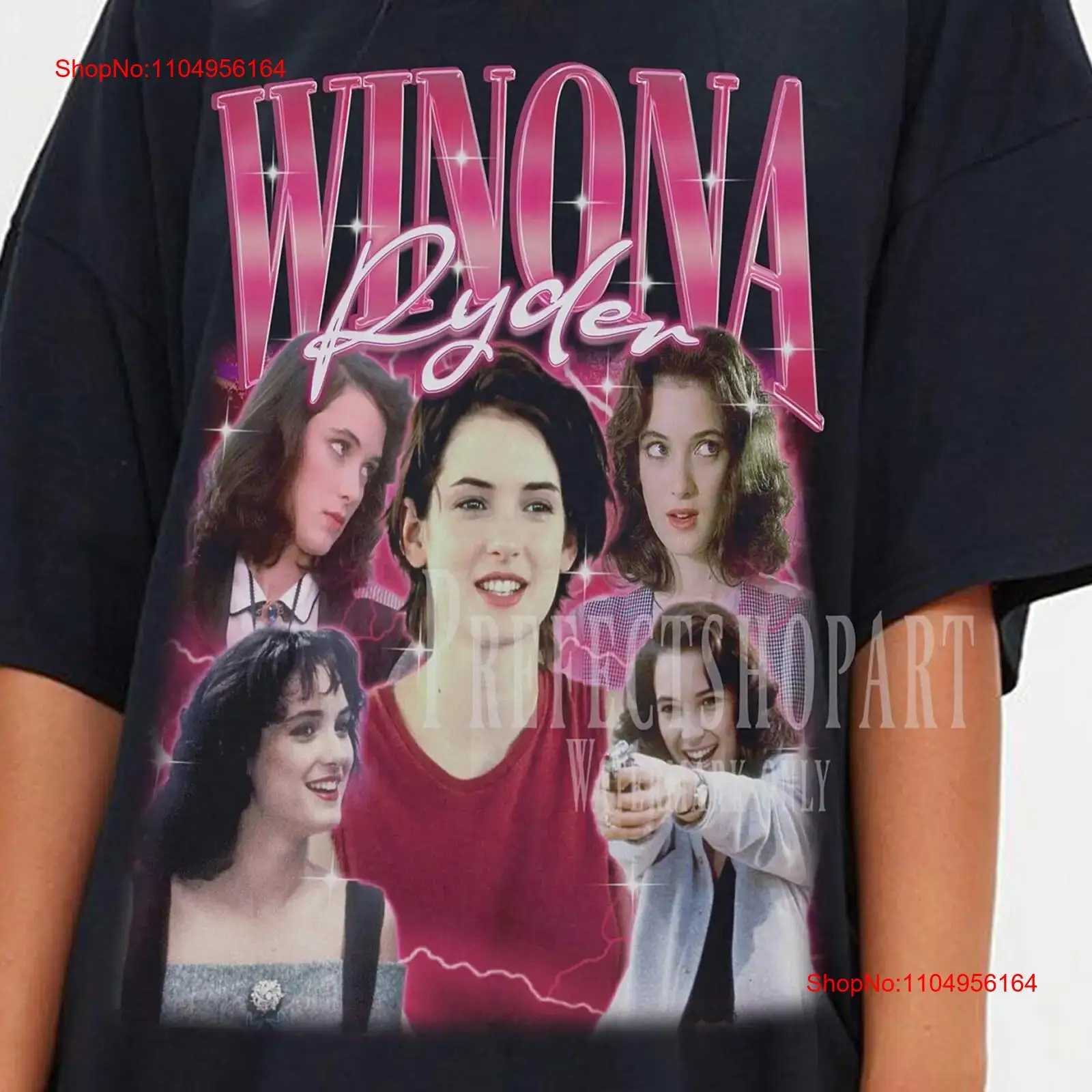 Winona Ryder T Shirt Merch Fan - Poster Men Fashion avaliação e preço