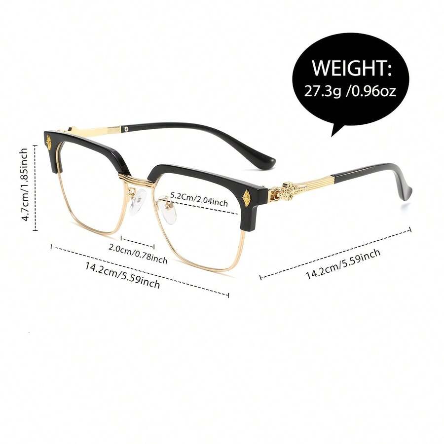 Mens Square Frame Classic Mini - Men Fashion Photography avaliação e preço