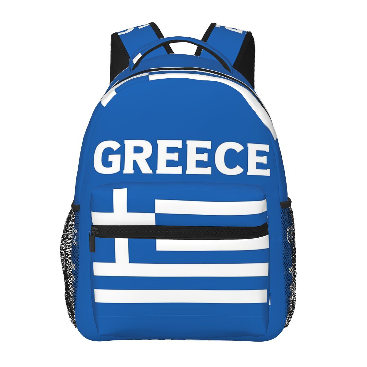 Greece Greek Flag Student Back - Men'S Fashion Greece avaliação e preço
