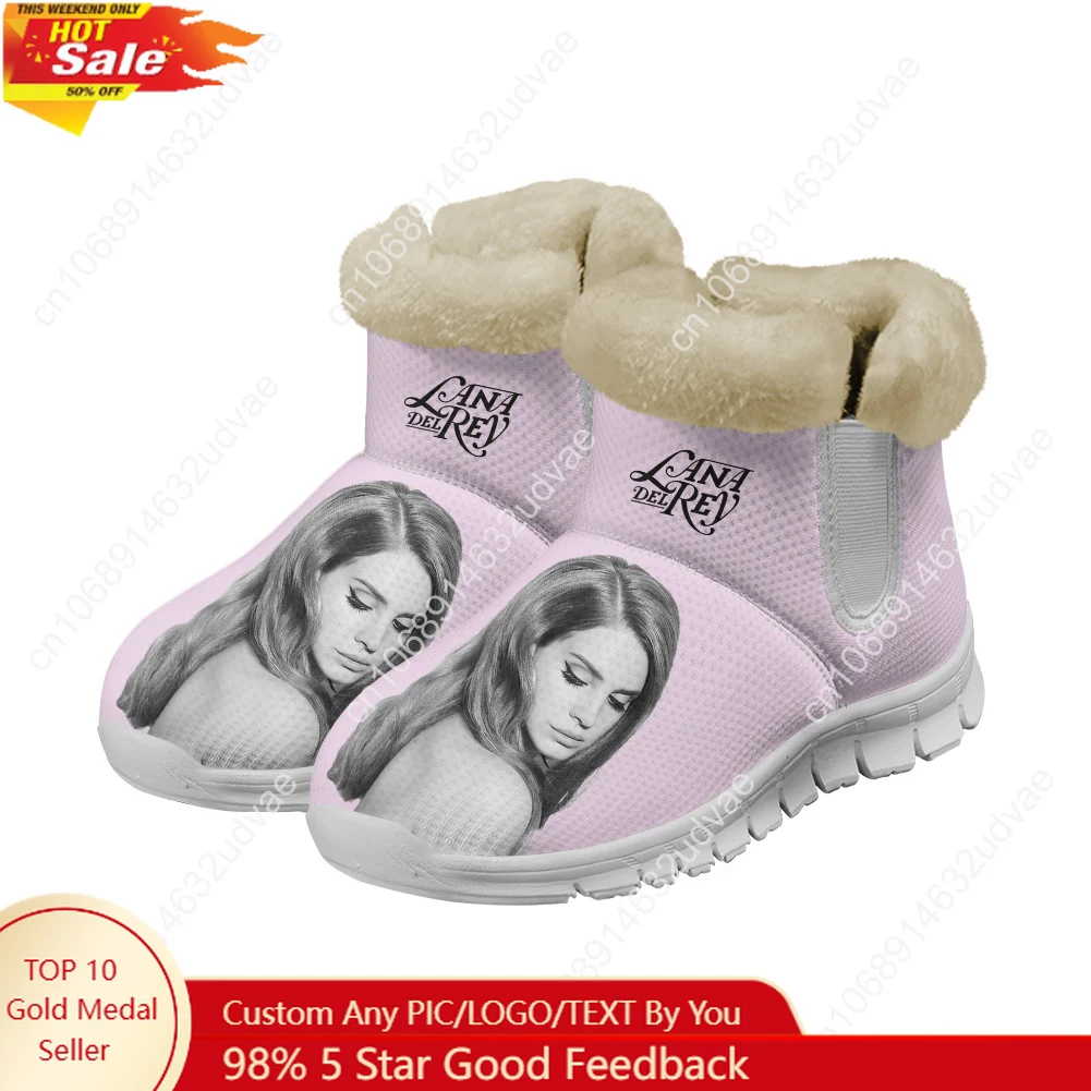 Lana Del Rey Singer Plush Shoe - Casual Sneakers Men avaliação e preço