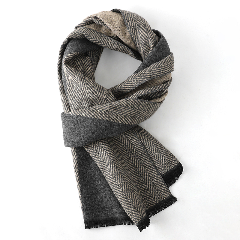 Luxury Winter Men Scarf Shawl  - Mens Fashion Winter 2025 avaliação e preço