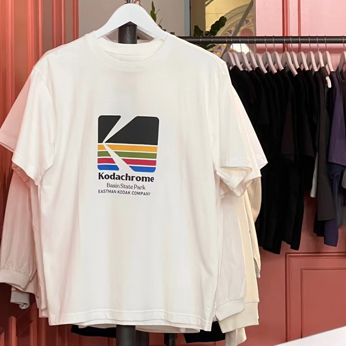 Kodak Kodachrome Rainbow Logo  - Men Fashion Photography avaliação e preço