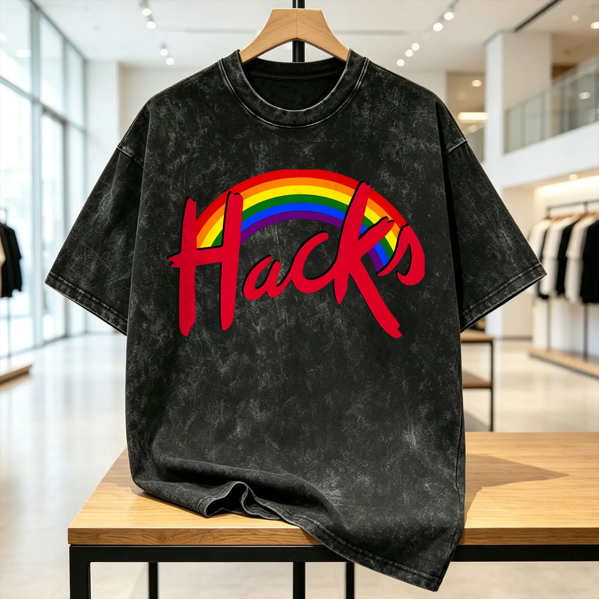 Hacks TV Show T-Shirt Men  Fas - Mens Fashion Hacks avaliação e preço
